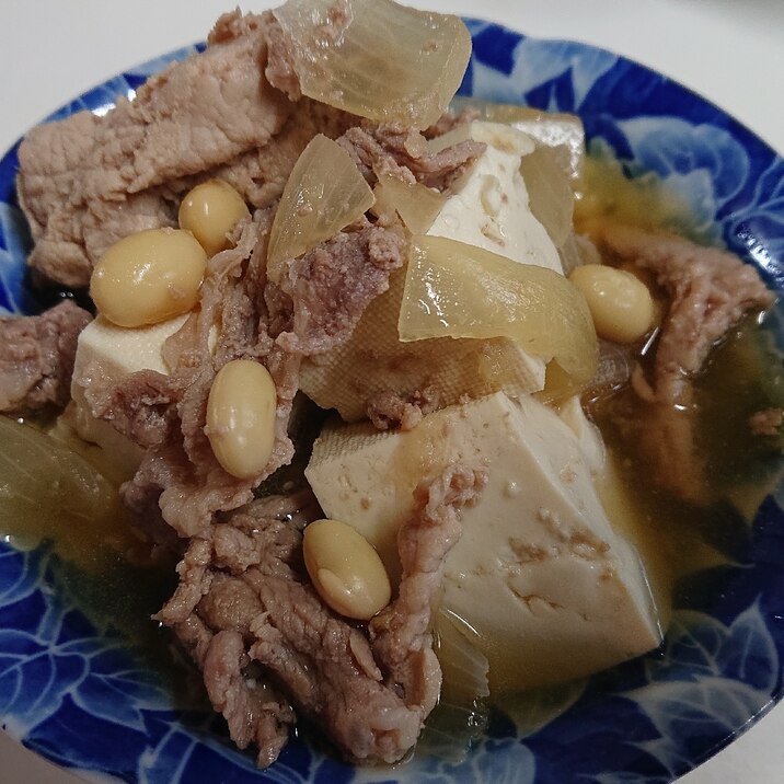 豆たくさん！肉豆腐＊